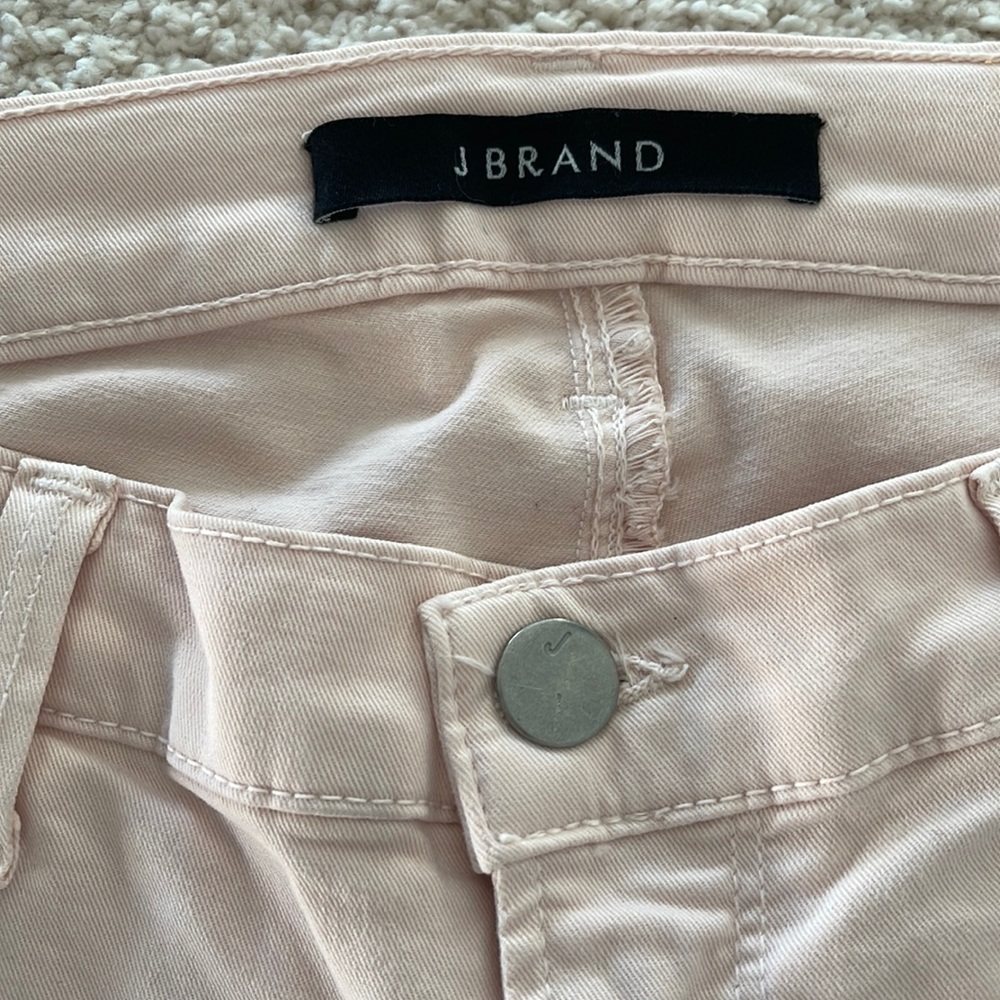 Pale Pink J Brand lightweight denim.